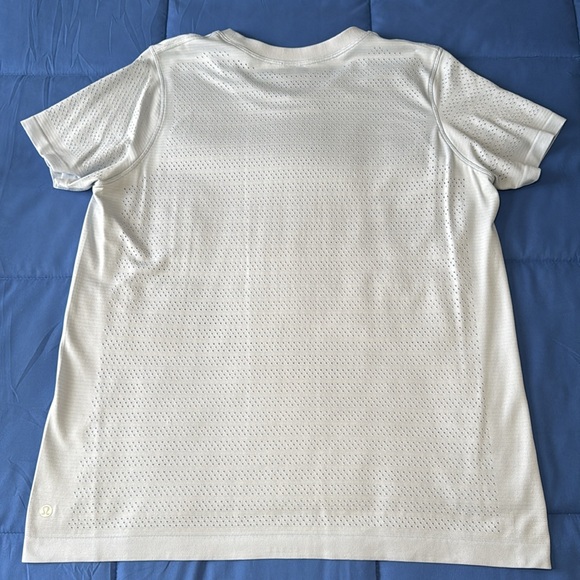 Lululemon Swiftly Breathe Short Sleeve *Squad Serene Blue / Serene Blue Sz 12! - Picture 8 of 9